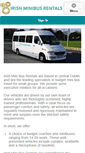 Mobile Screenshot of irishminibusrentals.com